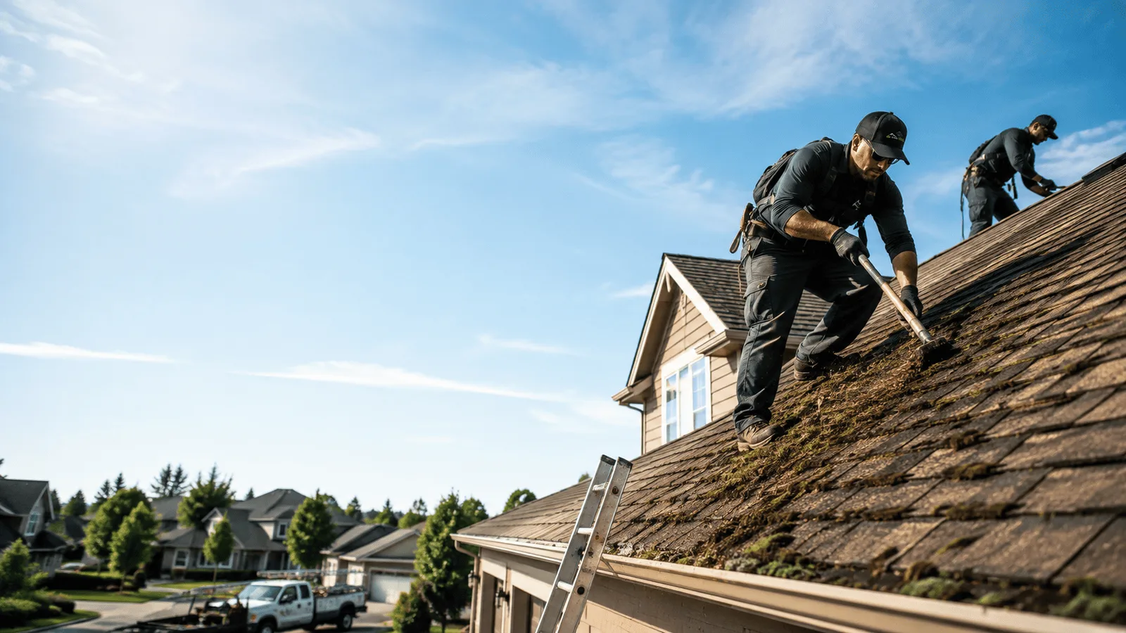Roof Moss Removal in Carson, NM near me
